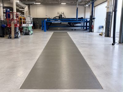 After Commercial Concrete Pouring