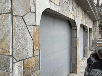 Masonry Wall Garage Construction