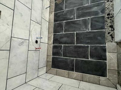 Shower Tile Installation